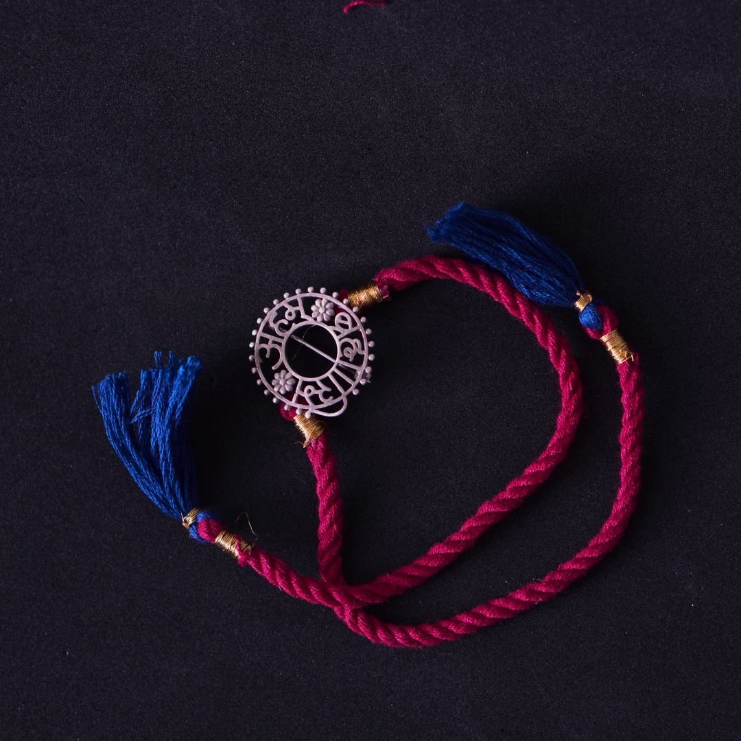 Aham Brahamasmi Brooch Rakhi - Quirksmith