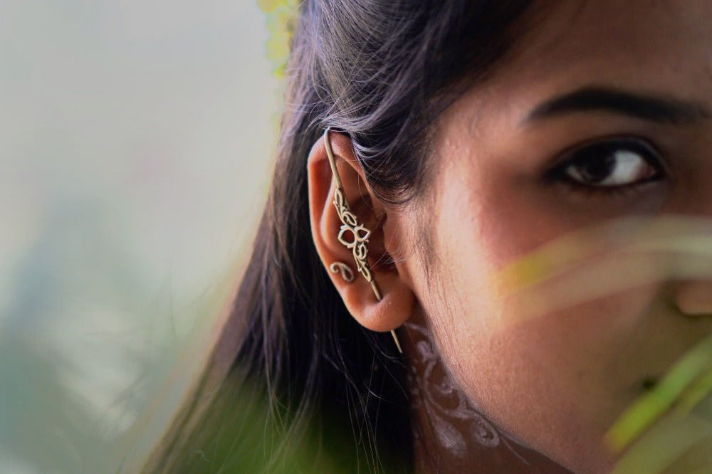 Aparajita Teeli Earcuff - Single Piece - Quirksmith