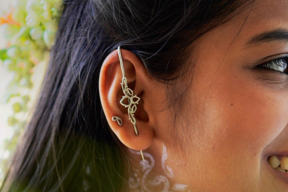 Aparajita Teeli Earcuff - Single Piece - Quirksmith