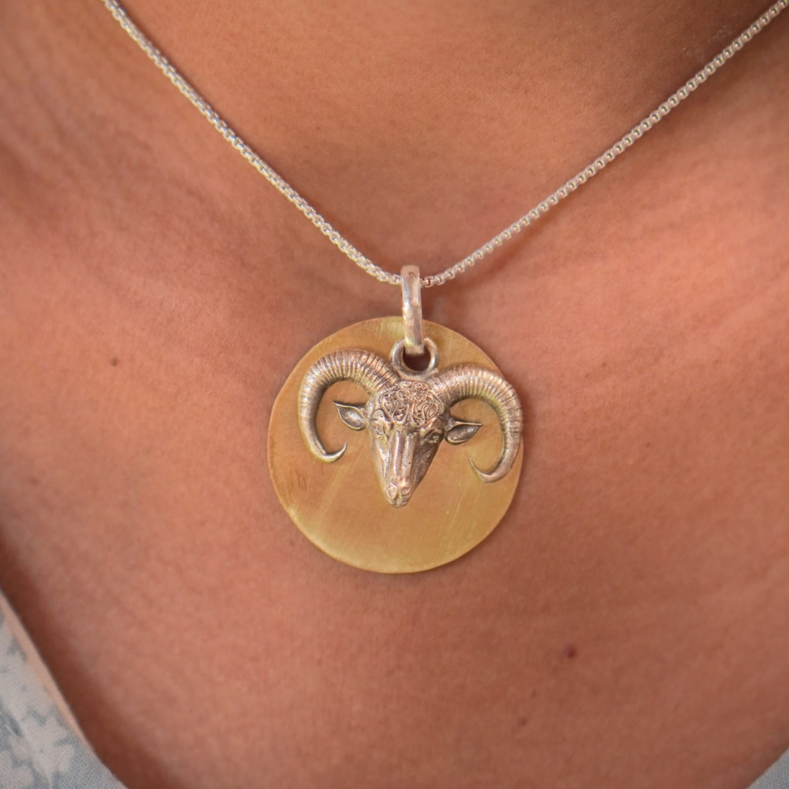 ARIES ひつじのペンダントトップ♡ Aries Pendant – Quirksmith