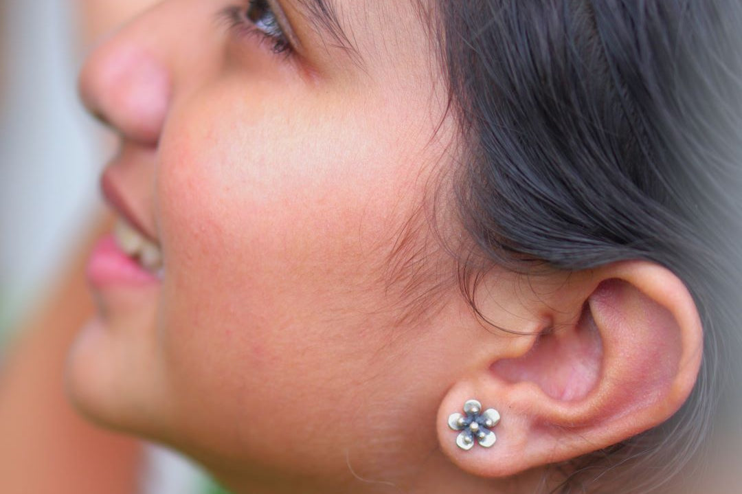 Buttercup Flower Studs (Kids) - Quirksmith