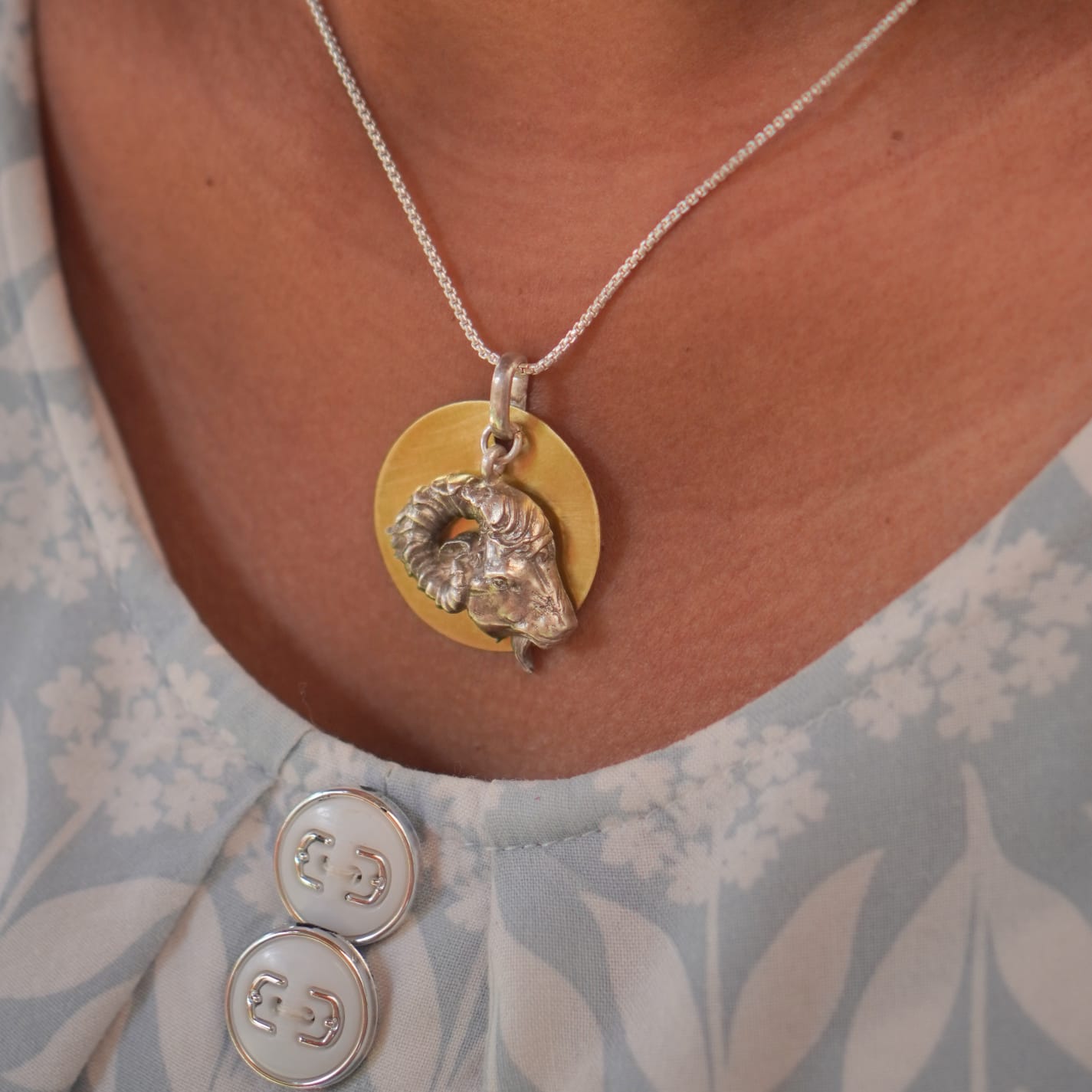 Capricorn Pendant - Without Chain - Quirksmith