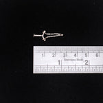 Chain drop Bugadi studs - Quirksmith