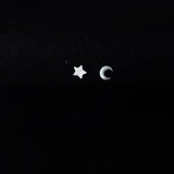 Chand Tara Silver Studs - Quirksmith