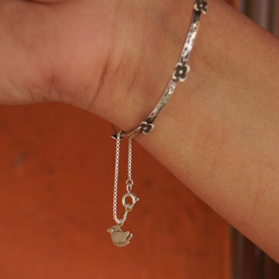 Chidiya Silver Watch charm Lumba - Quirksmith