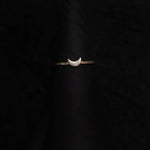 Crescent Moon Ring-S/M - Quirksmith