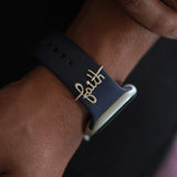 Faith Quirky Silver Watch Charm - Quirksmith
