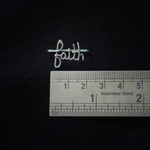 Faith Quirky Silver Watch Charm - Quirksmith