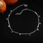 Gulaab Droplets Anklet - Single Piece - Quirksmith