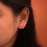 Gulaal Floral studs - Quirksmith