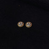 Gulaal Floral studs - Quirksmith