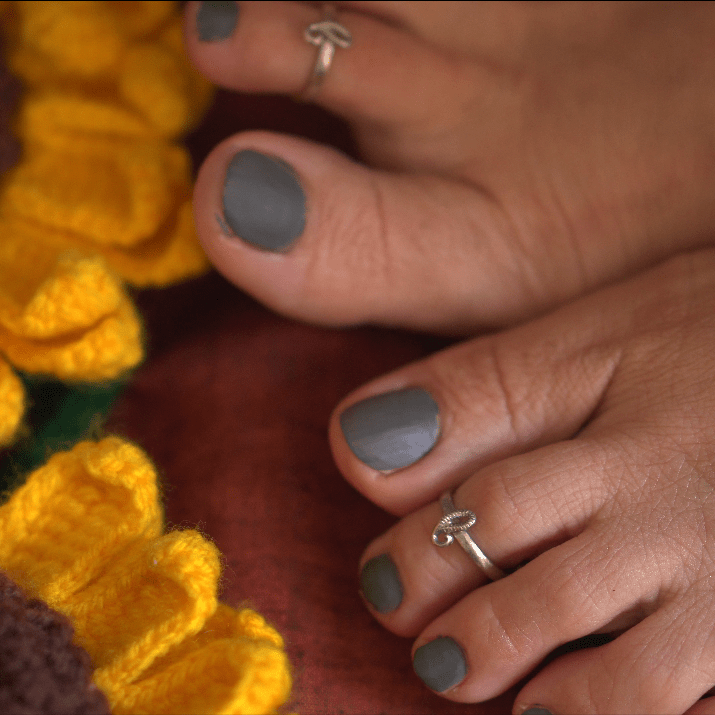 Henna Toe Ring - Single Piece - Quirksmith