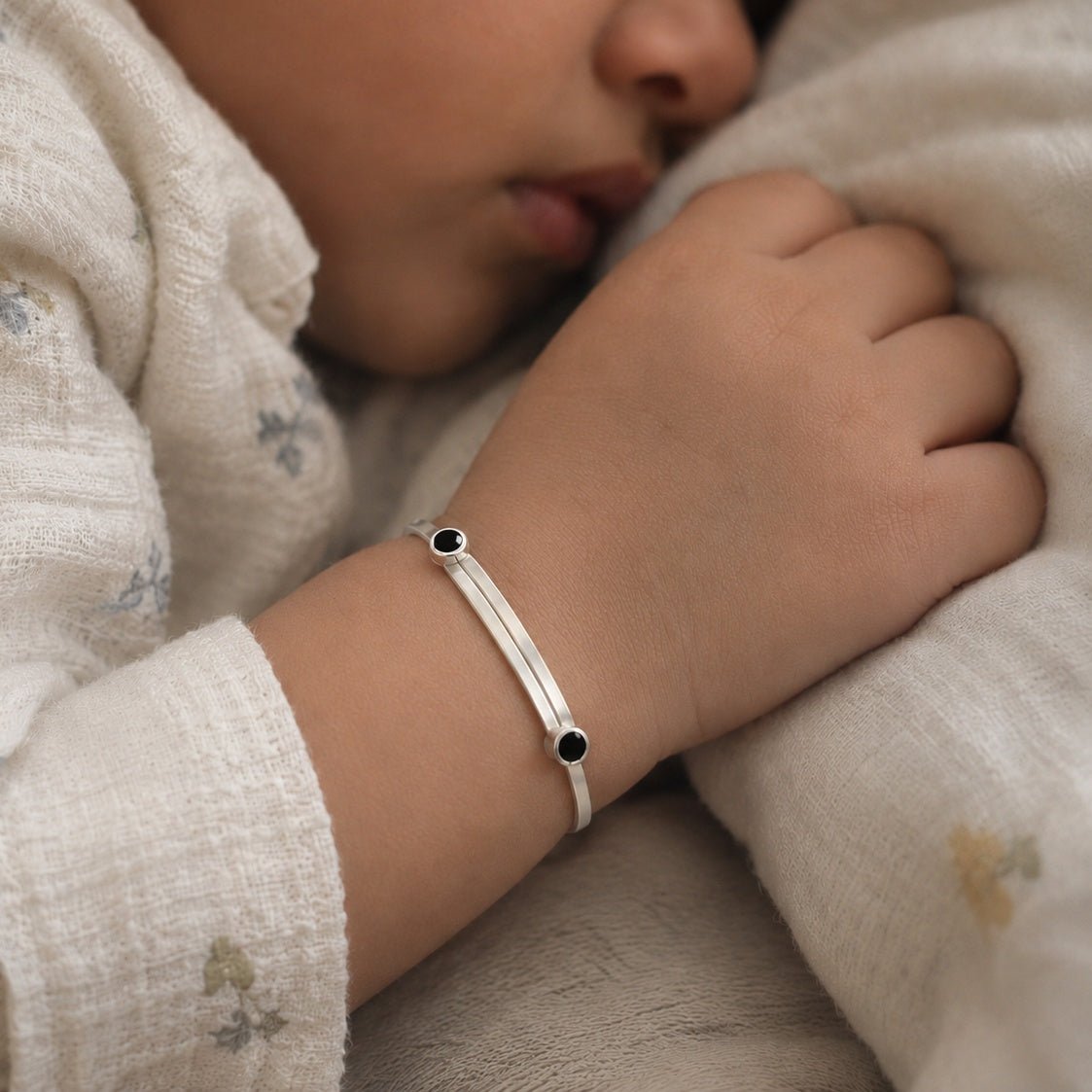 Kaala Teeka Bangle For Kids-0-2 Years - Quirksmith