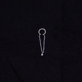 Minimalist Drop Earclip - Quirksmith