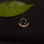 Muskaan Dot Nosepin Stud - Wire - Quirksmith