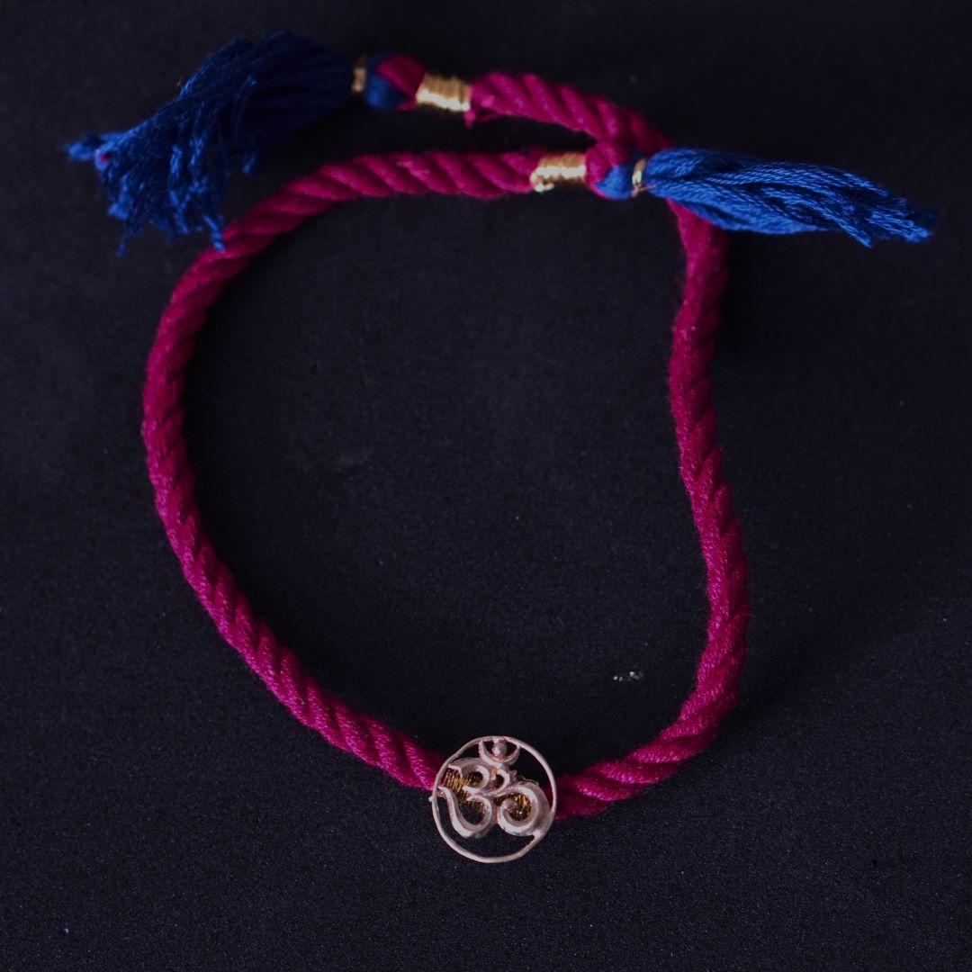Om Rakhi (Brass) - Quirksmith