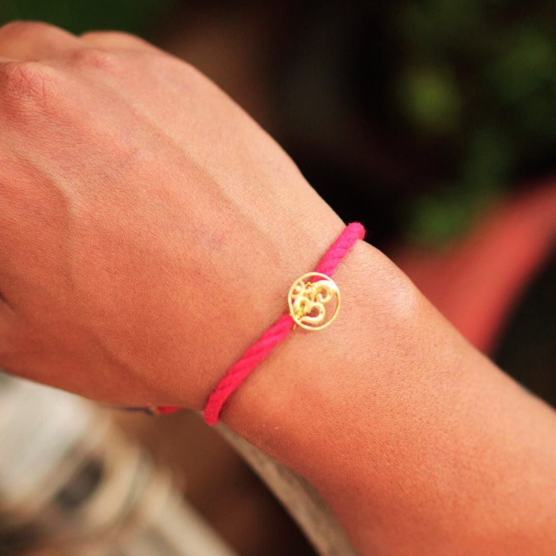 Om Rakhi (Brass) - Quirksmith