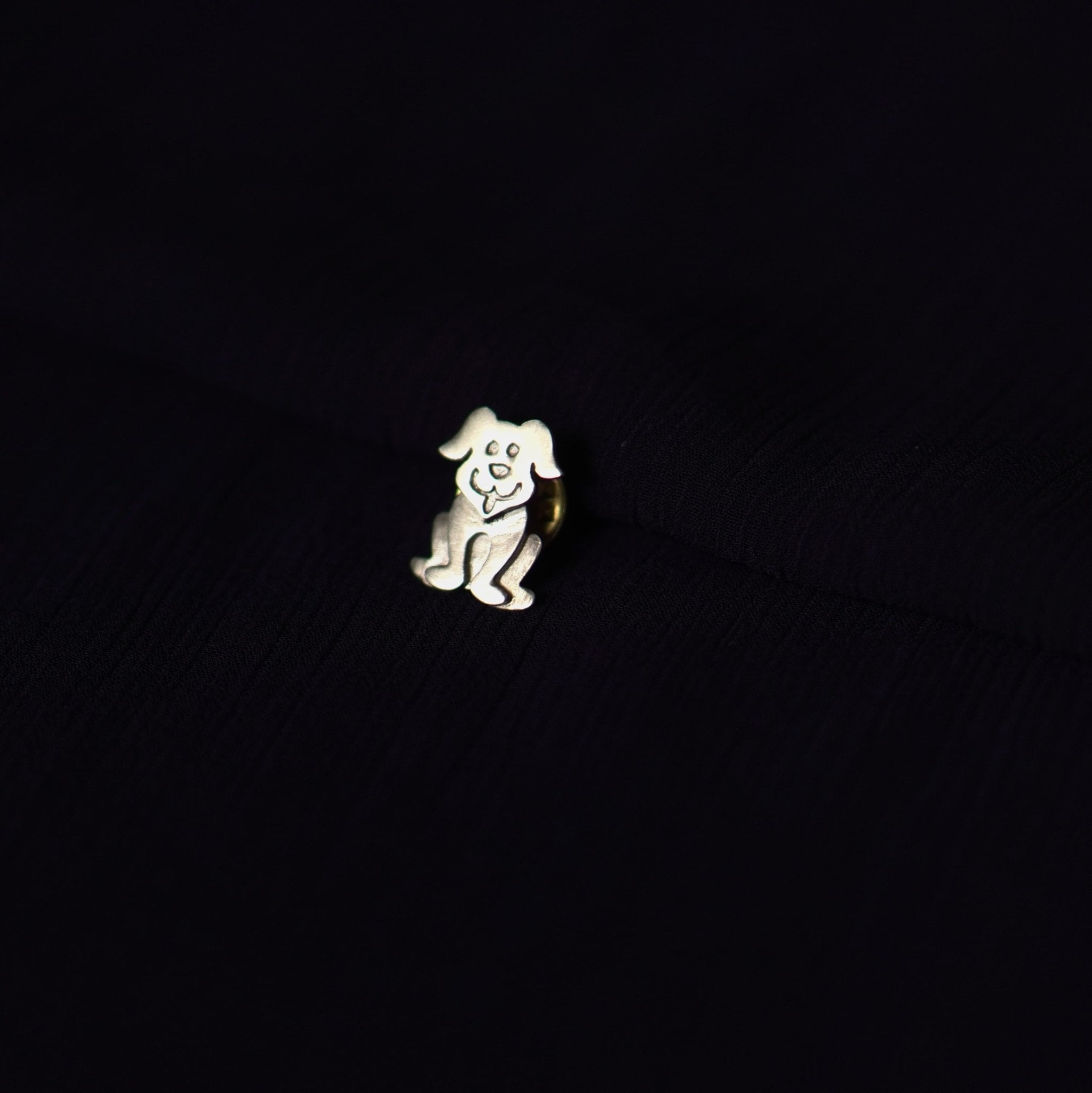 Paws (Dog) Silver Pin - Quirksmith