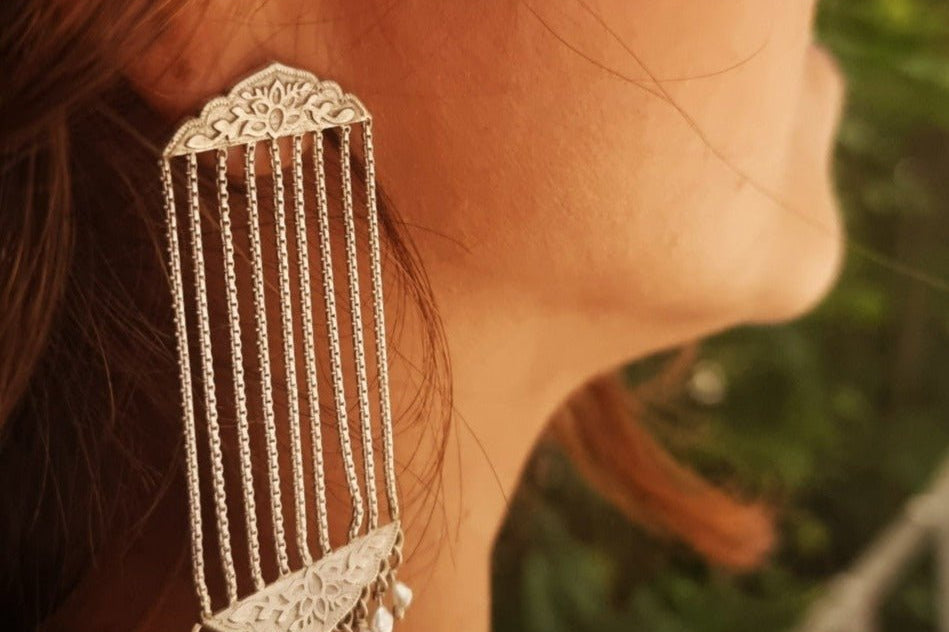 Purdah Earrings - Quirksmith