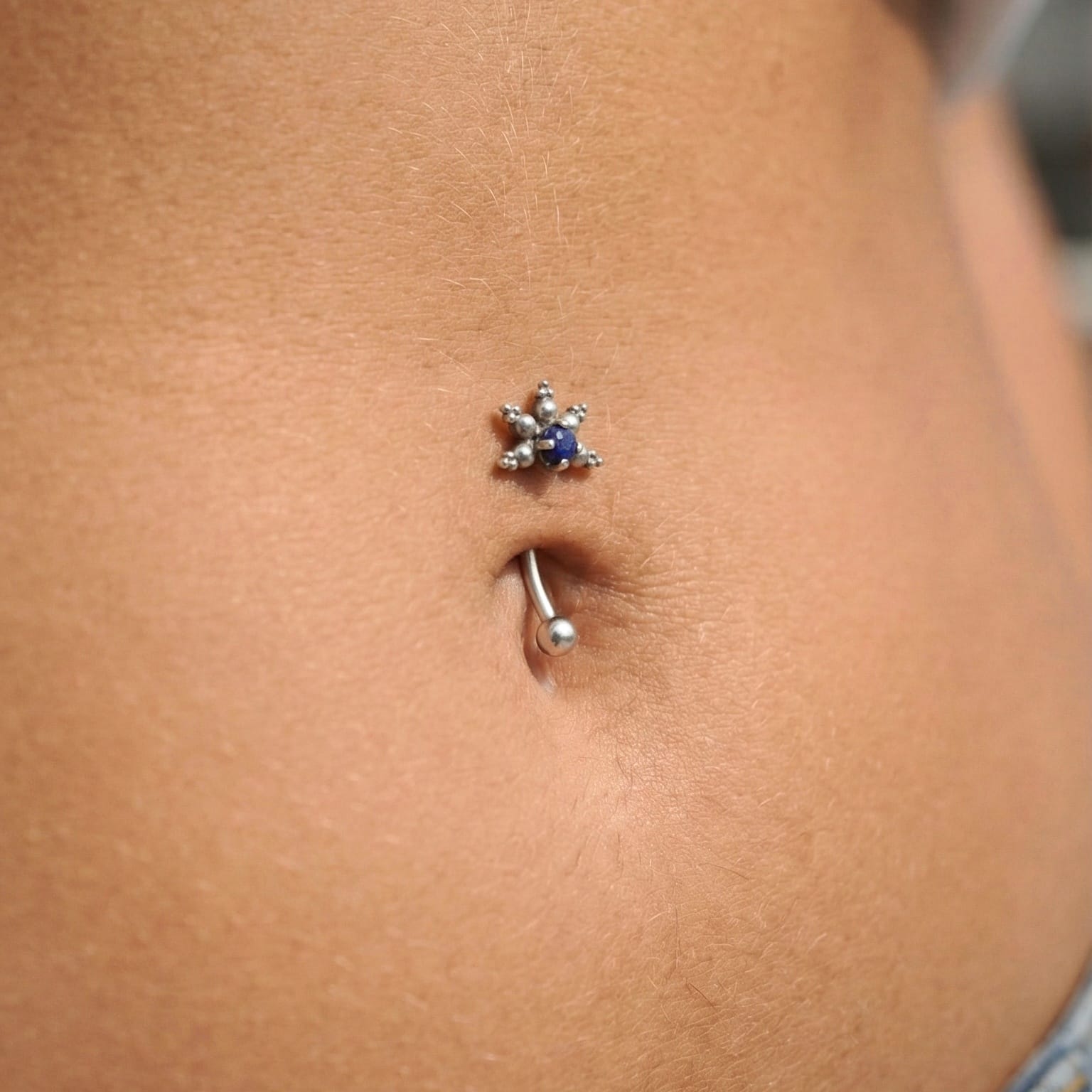 body piercing j belly ring