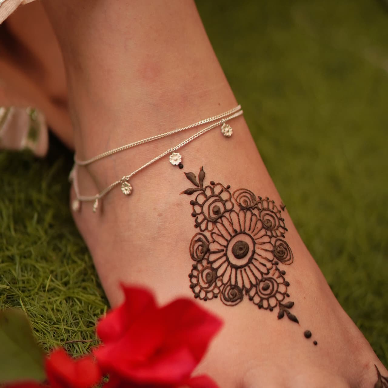 Shiuli Double Chain Anklet - Single Piece - Quirksmith