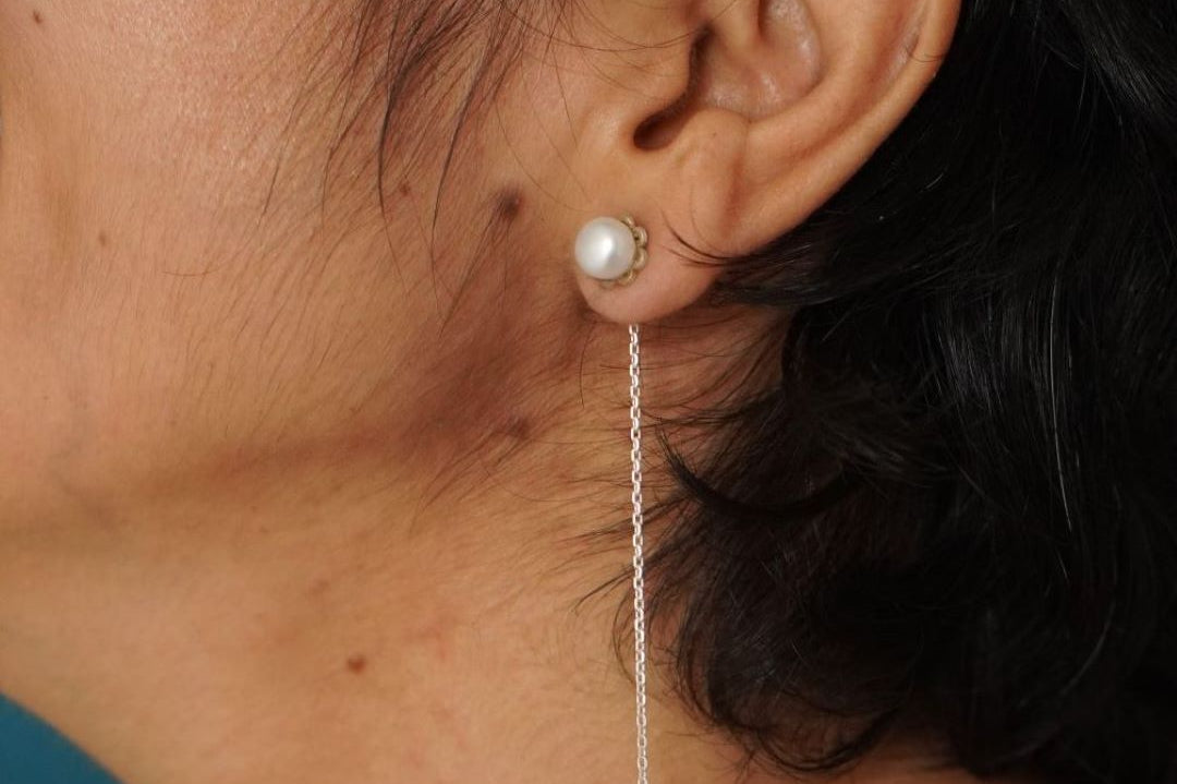 Simply Pearl Danglers - Quirksmith