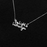 The Light Is Within You Necklace - Quirksmith