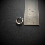 Tiny Twisted Nosering/Septum Ring - Wire - Quirksmith