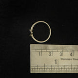 Trajva Black Trikone Ring-S/M - Quirksmith