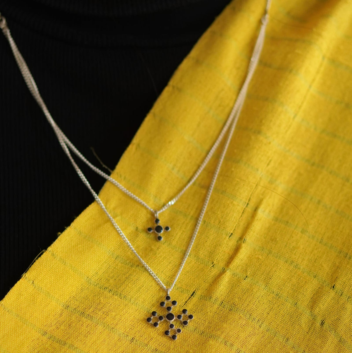 Trajva Dots Layered Necklace - Quirksmith
