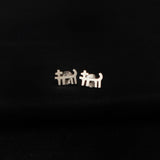 Trajva Lion Studs - Quirksmith
