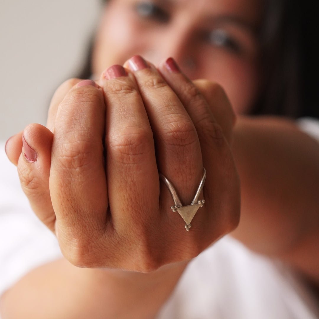 Quirksmith Tribal Heirloom Ring Unique Valentines Day Gift