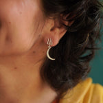Trishul Dangle Earrings - Quirksmith
