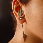Trishul Earrings - Single Piece - Quirksmith