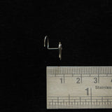 Trishul Intricate Nosepin-Wire - Quirksmith