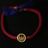 Trishul Rakhi (Brass) - Quirksmith