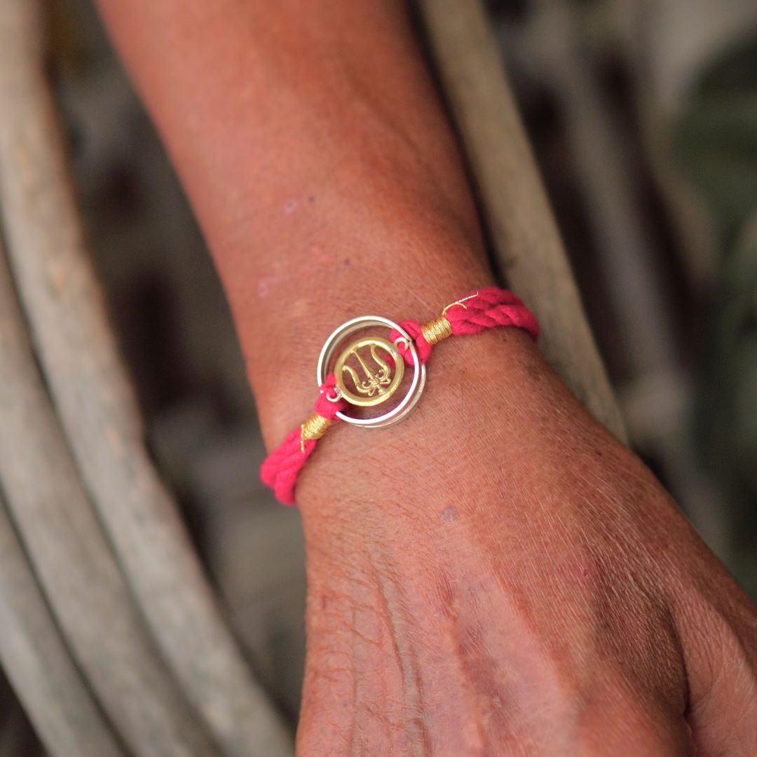 Trishul Ring Rakhi - Quirksmith