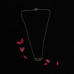 Tu Jhoom Necklace (Silver) - Quirksmith