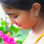 Turquoise Studs - Quirksmith