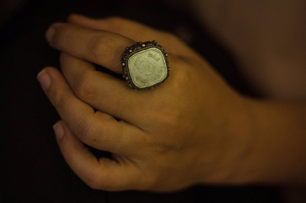 Vintage Coin Ring - Quirksmith