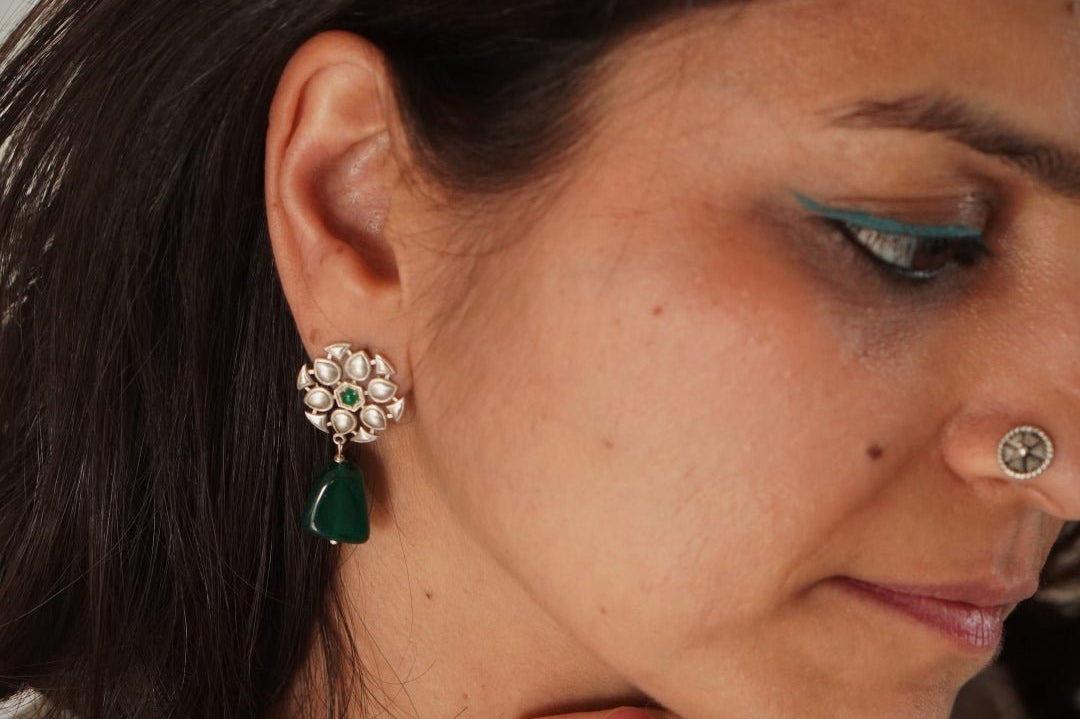 Zohra Drop Earrings - Quirksmith