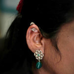 Zohras Bloom - Zohra drop earrings+kusum bugadi sp - Quirksmith