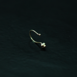 Buy simple Silver Clip on Lip Ring Online - Quirksmith