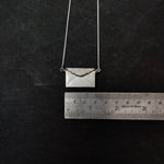 Elevate your valentine's day celebration with Quirksmith's Lifafa Necklace in 92.5 Silver. Personalized silver gifts.