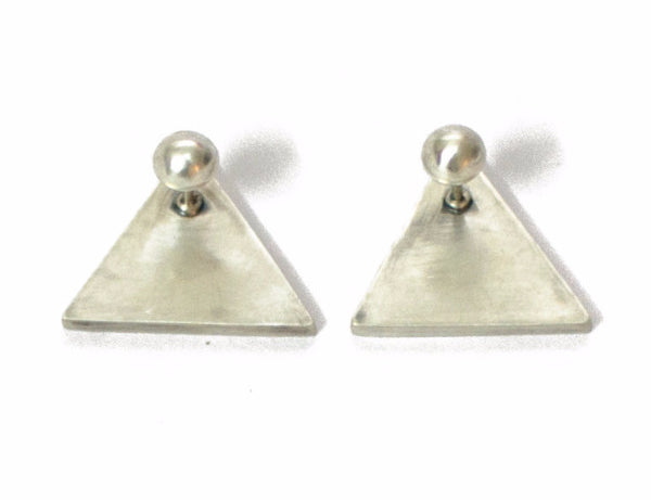 Buy Quirky Silver Studs Online in India - Minimalist studs - Quirksmith