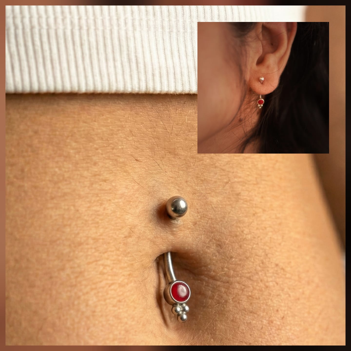 Belly Ring That Works as Ear Studs! - Quirksmith