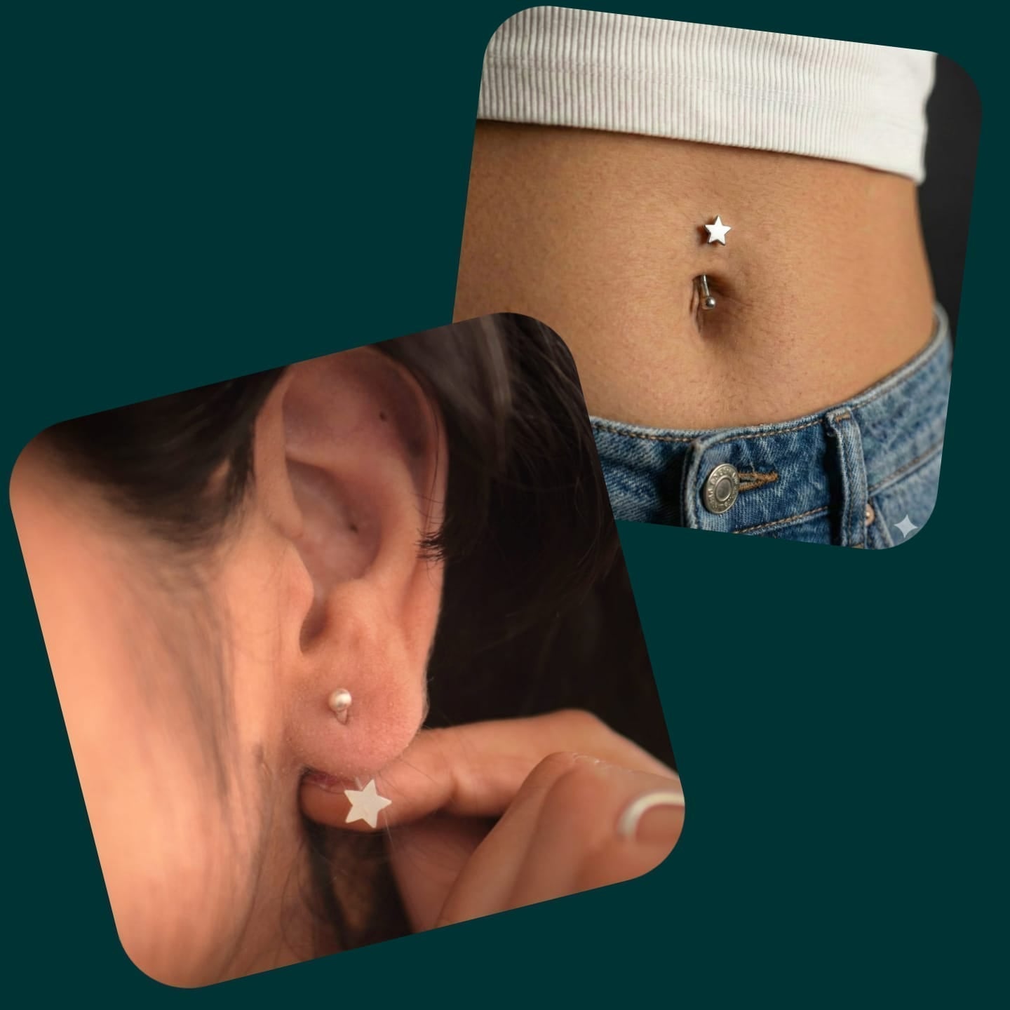 From Belly to Ears: One Silver Jewel, Two Beautiful Styles - Quirksmith