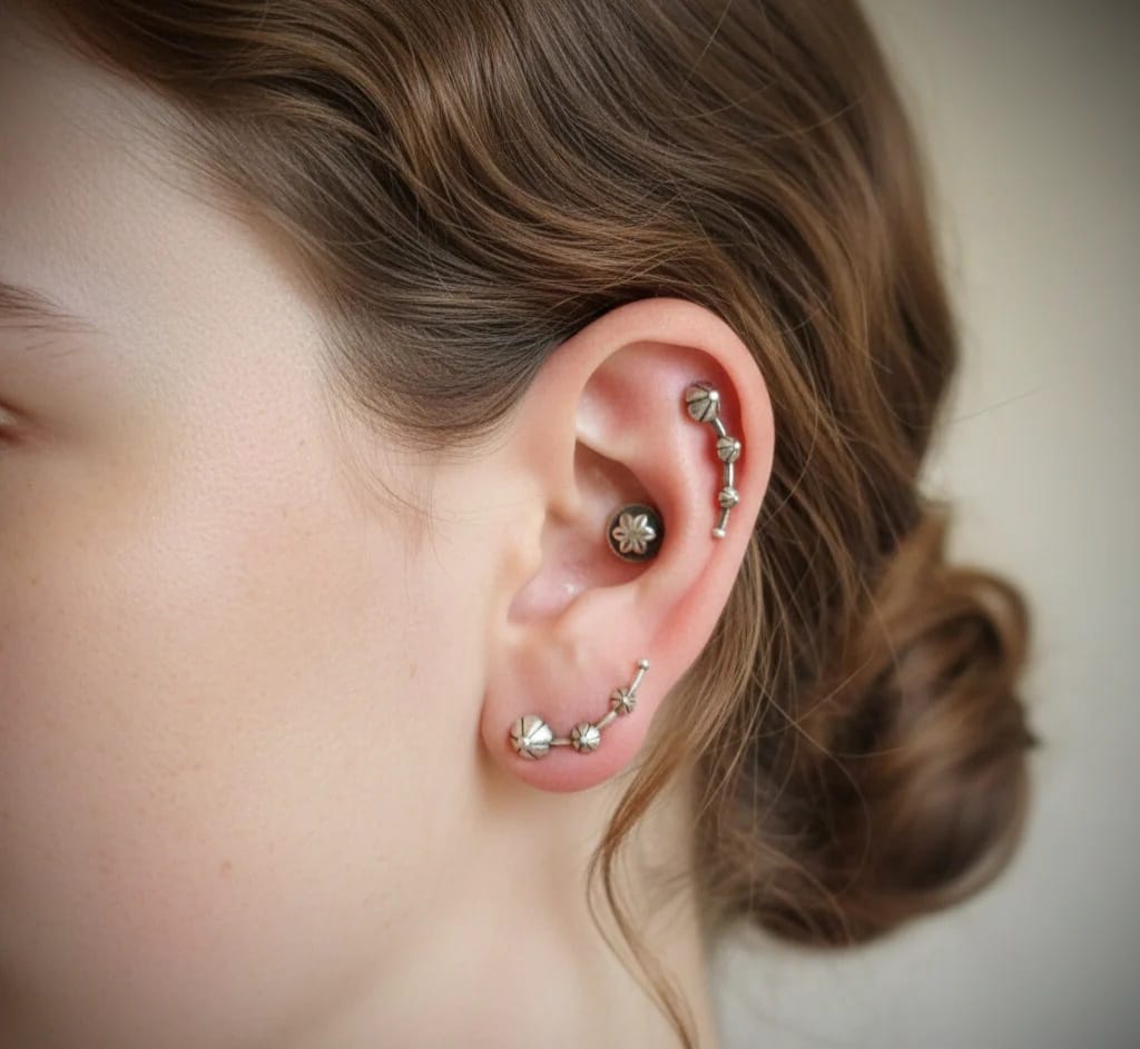 Multiple Ear Piercing for Beginners: What to Pierce & What to Wear - Quirksmith