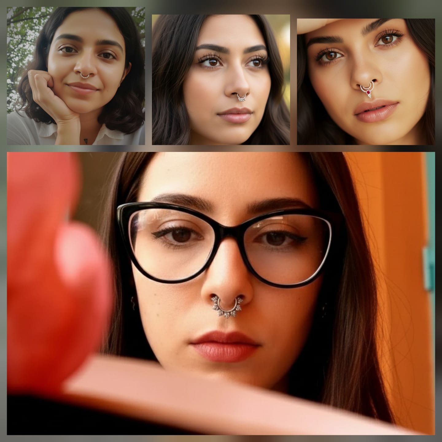 Septum Rings for Every Face Shape: How to Pick What Flatters You Most - Quirksmith