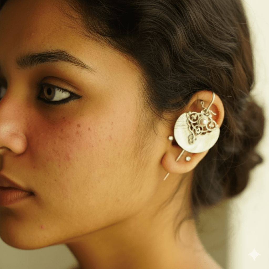 The Ear Ring Cuff Revolution:Silver Accessories for your Multiple Piercing stack - Quirksmith